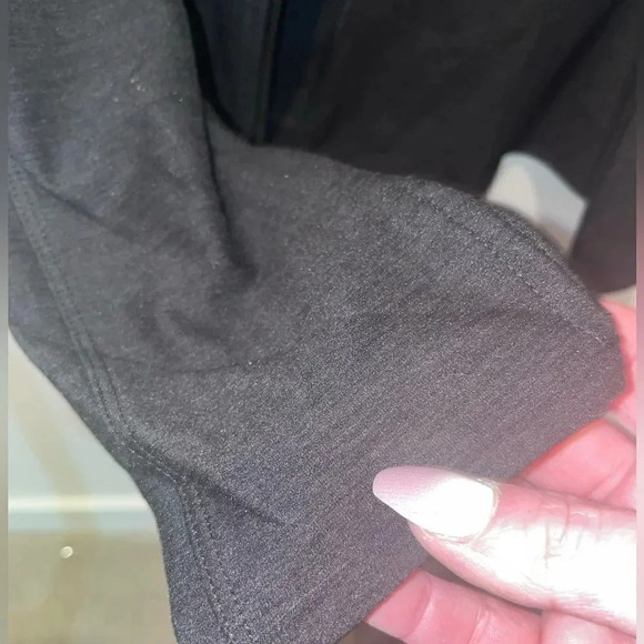 YOGALICIOUS LUX HEATHER FLARED BOTTOM JACKET SIZE L NWT - Picture 9 of 11